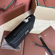 Loro Piana L19 Bag Black Silver 19x11x6.5cm - 3