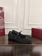 Gucci GG Mary-jane Pumps Mesh Black - 3