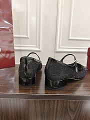 Gucci GG Mary-jane Pumps Mesh Black - 4