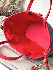Louis Vuitton LV x TM Neverfull Inside Out BB Cherry 26.5x16.5x11cm - 2