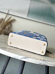 Louis Vuitton LV Capucines BB Bag Denim 27x18x9cm - 5