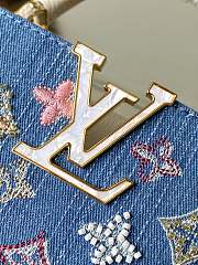 Louis Vuitton LV Capucines BB Bag Denim 27x18x9cm - 2