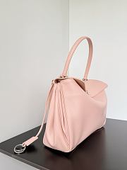 Balenciaga Rodeo Medium Handbag Pink Smooth 34x11x24cm - 6