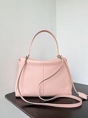 Balenciaga Rodeo Medium Handbag Pink Smooth 34x11x24cm - 5