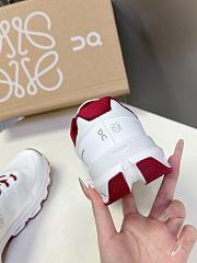 Loewe x On Cloudventure White Red Sneaker - 5