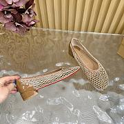Christian Louboutin Sweetie Jane Mesh Ballerinas Beige - 4