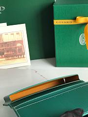 Goyard Saint-Lambert Wallet Green 17.5x10x2cm - 3