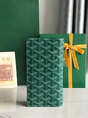 Goyard Saint-Lambert Wallet Green 17.5x10x2cm - 2