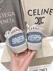 Golden Goose Ball Star LTD Suede Denim Sneaker - 5