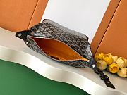 Goyard Boeing Toilet Bag Black 23x13x12cm - 2