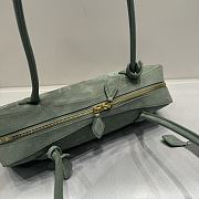 Alaia Le Teckel Medium Bag Green 33x11x10cm - 4