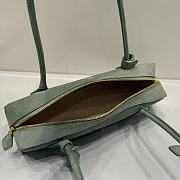 Alaia Le Teckel Medium Bag Green 33x11x10cm - 3