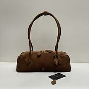 Alaia Le Teckel Medium Bag Brown 33x11x10cm - 1