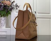 Louis Vuitton LV Pharrell x Nigo Tote Bag Brown 40x32x16cm - 4
