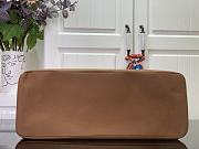 Louis Vuitton LV Pharrell x Nigo Tote Bag Brown 40x32x16cm - 3
