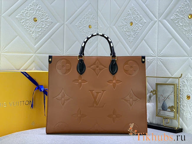 LV OnTheGo MM Monogram Brown M58521 Size 35 x 27 x 14 cm - 1