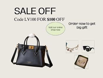 Louis Vuitton On My Side PM LV M57728 Size 25 x 20 x 12 cm