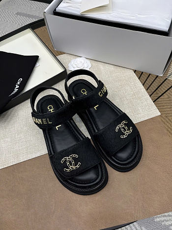 Chanel Black Sandal 09