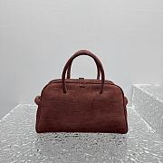 Jacquemus Turismo Small Soft Bowling Bag Brown 26x16x11cm - 2