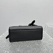Jacquemus Turismo Small Soft Bowling Bag Black 26x16x11cm - 3