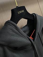 Loewe Relaxed Fit Hoodie Black - 4
