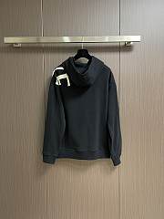 Loewe Relaxed Fit Hoodie Black - 2