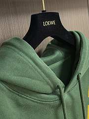 Loewe Relaxed Fit Hoodie Green - 3