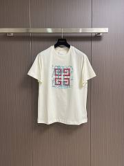 Givenchy Logo-embroidered Cotton T-shirt - 1