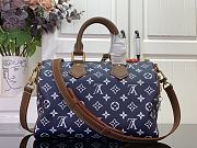 Louis Vuitton LV Speedy P9 Bandoulière 30 Blue 32x22.5x18cm - 4