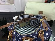 Louis Vuitton LV Speedy P9 Bandoulière 30 Blue 32x22.5x18cm - 3