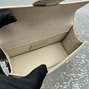 Jacquemus Le Bambino Bag Suede Beige 18x6x7cm - 3