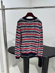Gucci Striped Cotton Cardigan Intarsia - 3