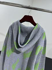 Gucci Wool Knit Zip Jacket - 3