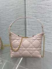 Dior Diorling Mini Bag Pink with Chain 21x17x7cm - 4