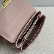 Celine Teen Nino Bag Calfskin Pink 20.5x13x8cm - 6