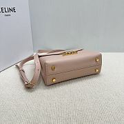 Celine Teen Nino Bag Calfskin Pink 20.5x13x8cm - 5