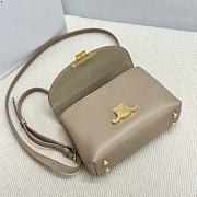 Celine Teen Nino Bag Calfskin Taupe 20.5x13x8cm - 4