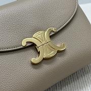 Celine Teen Nino Bag Calfskin Taupe 20.5x13x8cm - 2