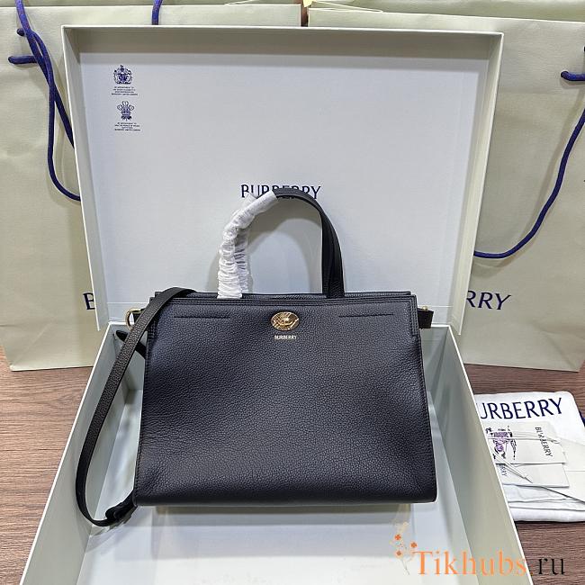 Burberry Small Cotswolds Tote Black Bag 30.5x13x22.5cm - 1