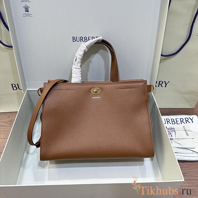 Burberry Small Cotswolds Tote Brown Bag 30.5x13x22.5cm - 1
