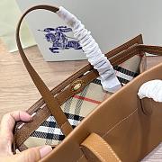 Burberry Small Cotswolds Tote Brown Bag 30.5x13x22.5cm - 5