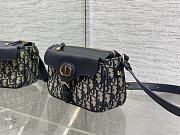 Dior 30 Montaigne Pocket Blue Bag 19.5x11x6.5cm - 5