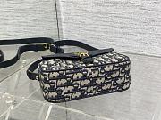Dior 30 Montaigne Pocket Blue Bag 19.5x11x6.5cm - 3