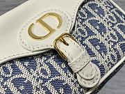 Dior 30 Montaigne Pocket Light Blue Bag 19.5x11x6.5cm - 3