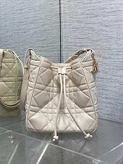 Dior D-Motion Bag White Gold 23x24x13cm - 1