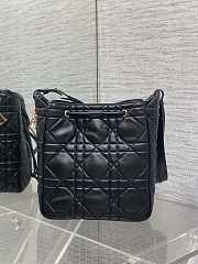 Dior D-Motion Bag Black Gold 23x24x13cm - 5