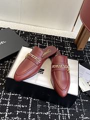 Chanel Red Loafer - 3