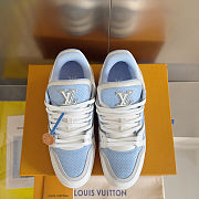 Louis Vuitton LV Sneaker Trainer Blue  - 3