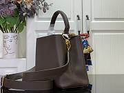 Louis Vuitton LV Capucines MM Souple Chocolate Brown 33x24x12cm - 5