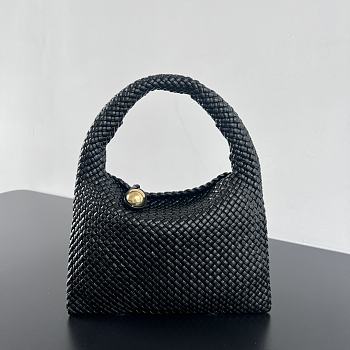 Bottega Veneta Tosca Baci Bag Black 31x19x9cm
